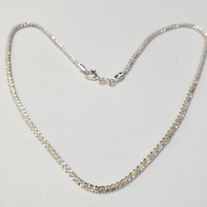 $120 Silver 8.5G 17" Necklace