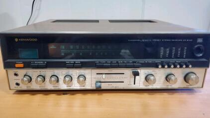 Vintage Kenwood KR-8140 4-Channel Remote/Preset Stereo Receiver.