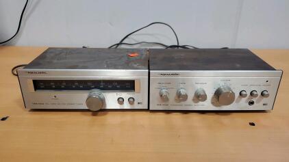 (1) Realistic Tm-102 Stero Tuner And (1) Sa-102 Intengrated Stero Amplifier
