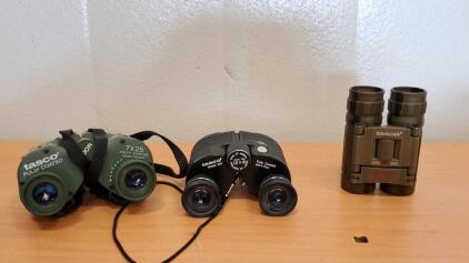 (3) Tasco Binoculars