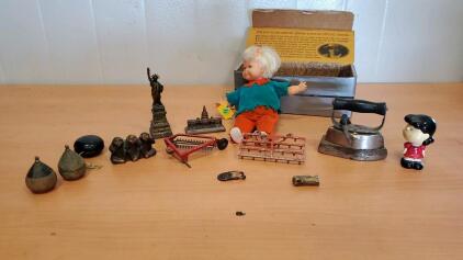 Antique "Asbestos Sad Iron" And More