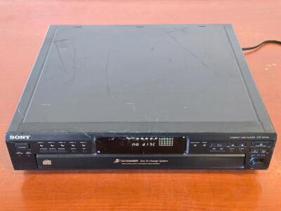 Vintage Sony CDP-CE345 Compact Disc Player-5 Disc Carousel / +$80 Value!