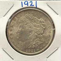 1921 Morgan Silver Dollar, United States Mint, Philadelphia