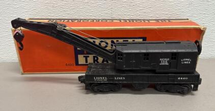1952-1954 Lionel 6460 Operating Work Crane O Gauge with Original Box