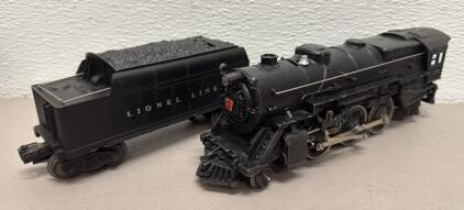1948-1949 Lionel 675 Steam Locomotive and Tender, O Gauge, Original Box