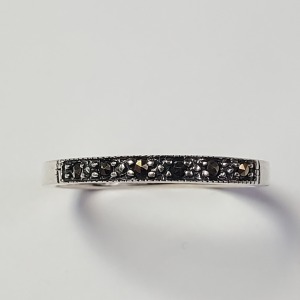 $100 Silver Marcasite Ring