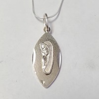 $160 Silver 18" Necklace