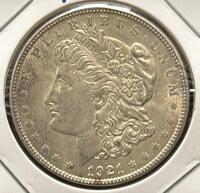 1921 Morgan Dollar Coin, United States, 90% Silver Composition - 3