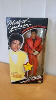 1984 LJN Michael Jackson Superstar of the 80's Thriller Outfit Doll and 1986 Coleco Rambo Action Figure with Battle Action Rocket Launcher and Accessories (Rambo - The Force of Freedom) - 2