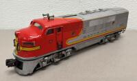 1950-1952 Two Engine Set Of Lionel Santa Fe Diesel Locomotives 2343, O Scale, Red and Silver - 5