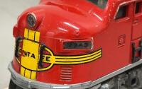 1950-1952 Two Engine Set Of Lionel Santa Fe Diesel Locomotives 2343, O Scale, Red and Silver - 6