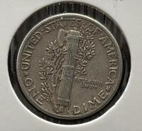 1942 & 1944 Mercury Dimes, 90% Silver, U.S. Mint - 4