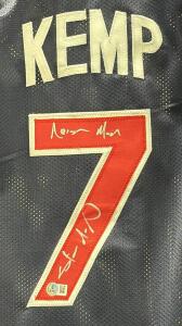Autographed USA Basketball Jersey, Shawn Kemp, Beckett Certified