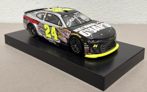 Autographed 1:24 Scale Jeff Gordon Chevrolet Camaro ZL1 Die-Cast Model, Lionel Racing W/ COA