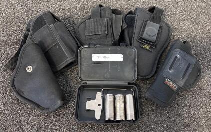 (5) Holsters and Set Of Shotgun Chokes