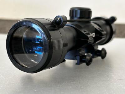 UUQ 4x32 Riflescope- Wide Field Of View, Shock and Recoil Proof, Fully Coated Lenses, and Fog and Water Proof