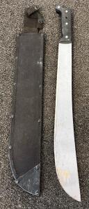 18" Tramontina Brazil Machete With Nylon Sheath
