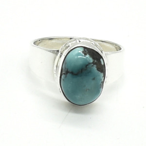 Silver Turquoise(8.1ct) Ring