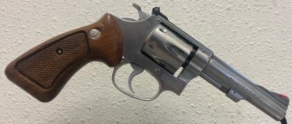 Smith & Wesson .22 Long Rifle Revolver, Stainless Steel, Serial M178676
