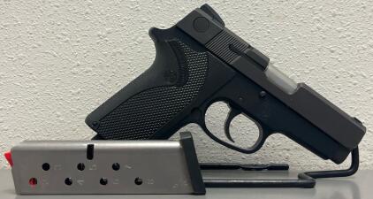 Smith & Wesson 908 Pistol, 9mm, Serial VKM1400, Semi-Auto, USA