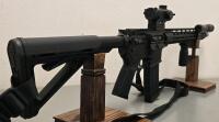 Anderson AM-15 Rifle, 5.56/.223 Multi Cal, Vortex Spitfire Optic, Streamlight Flashlight - 2
