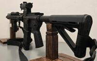 Anderson AM-15 Rifle, 5.56/.223 Multi Cal, Vortex Spitfire Optic, Streamlight Flashlight - 5