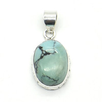 Silver Turquoise(11.1ct) Pendant