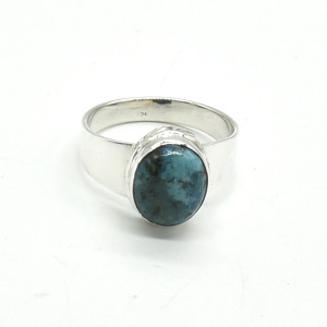 Silver Turquoise(3.9ct) Ring