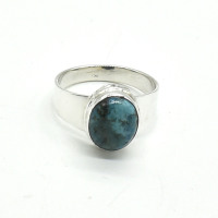 Silver Turquoise(3.9ct) Ring