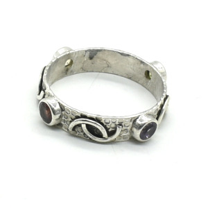 Silver Multi Colour Gem Stone(0.9ct) Ring
