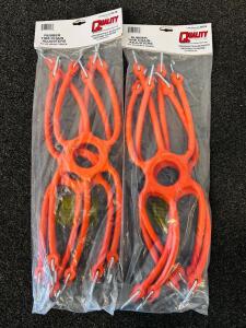 (2) Sets Of Quality Chain Corp Rubber Tire Chain Adjusters For all Heavy Trucks