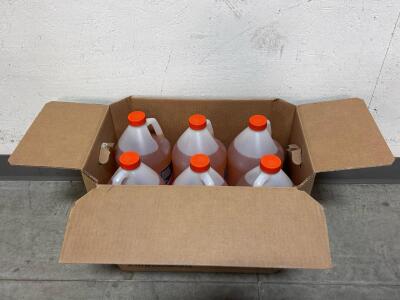Box of Peak All-In-One Winshield Wash (6-1 U.S. Gallon Bottles Total)