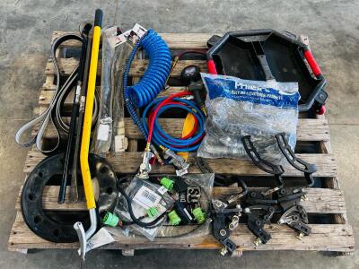 Heavy Duty Vehicle Components For Trucks, Trailers, and Or Insustrial Equipment: Belts, Air Hoses, Electrical Connectors, Tire Irons and Pry Bars and More