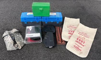 Plano Rifle Cartridge Cases, Winchester Canvas Bags, Concealment Holsters (Sig P938 Right Hand, Texas Series I836) and More