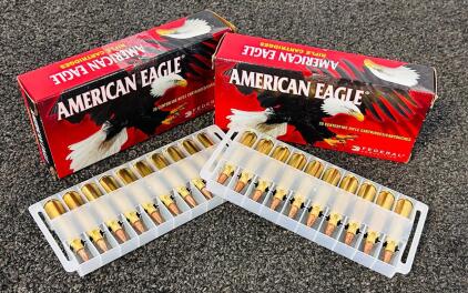 (40) Rnds Of American Eagle 22-250 REM 50 Gr. JHP