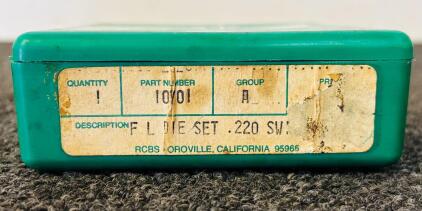 RCBS Precisioneered Reloading Dies: .220 Swift Seat 77