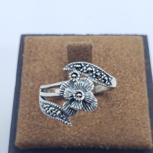 $200 Silver Marcasite Ring