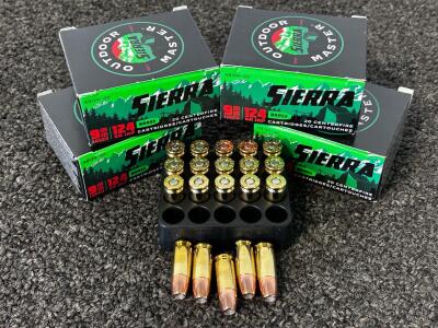 (80) Rnds Of Sierra 9mm a Luger 124 Gr. JHP
