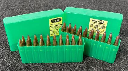 (40) Rnds Of 308 Win Ammunition in Green Cases