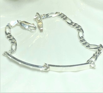 $33.94 Silver 7.5" Bracelet