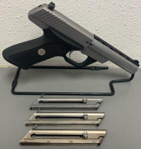 Colt 22 Semi-Automatic Pistol, .22 LR Caliber, Stainless Finish, Serial PH41776