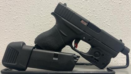 Glock 43 Semi-automatic Pistol, 9x19mm, Streamlight TLR-6, Matte Black, Serial BABP523