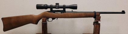 Ruger 10/22 Rifle, .22 LR, Simmons 3-9x32 Scope, Serial 0008-48876