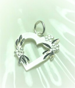 $100 Silver Heart Pendant