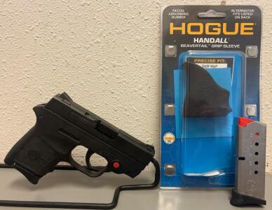 Smith & Wesson M&P Bodyguard .380 Auto Pistol, Crimson Trace Laser, Serial KCY3982