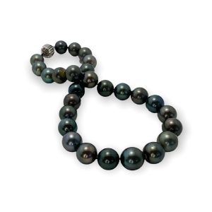 $10,150 Value, 14K GIA Tahitian Pearl Necklace