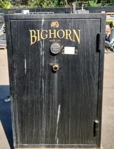 Bighorn Gun Safe, Electronic Keypad, 59"x30"x24", 600 lbs, Serial: 767676