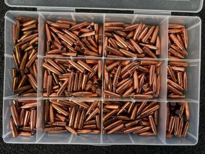 Organizer With Mixed Caliber Bullets