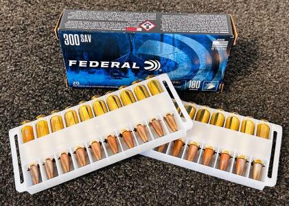 Box Of Federal 300 SAV 180 Gr.