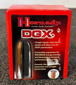 Box Of Hornady DGX 500 Cal 570 Gr.